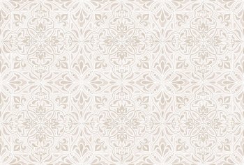Плитка настенная Gestia, ornament, бежевая
